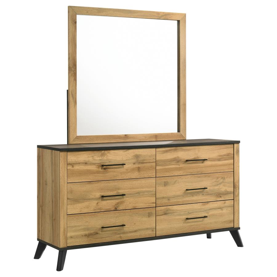 Kaywood 4-piece Queen Bedroom Set Natural Pine